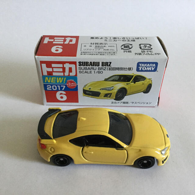 Takara Tomy - トミカ スバル BRZ No,6 赤箱 初回特別仕様の通販 by