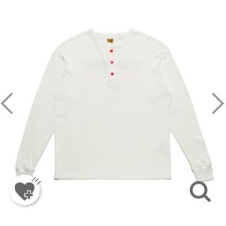 シュプリーム(Supreme)のヒューマンメイド♡現行商品ハートのボタンロンT(Tシャツ/カットソー(七分/長袖))