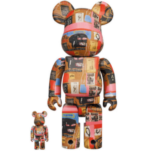 本日発送！BE@RBRICK BASQUIAT #2 100% 400%