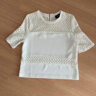 ミンクピンク(MINKPINK)の良品！【MINKPINK】トップス　カットソー　ホワイト(カットソー(長袖/七分))