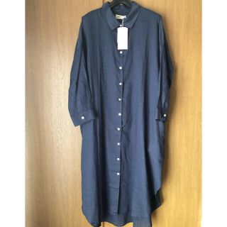 サンバレー(SUNVALLEY)の新品　hagumu ロングシャツワンピース(シャツ/ブラウス(長袖/七分))