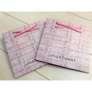 ジルスチュアート(JILLSTUART)のジルスチュアート ツイード クリスマス限定 ギフトショッパー(ショップ袋)