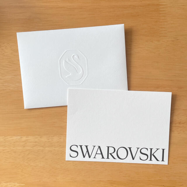 スワロフスキー　メッセージカード | フリマアプリ ラクマ
