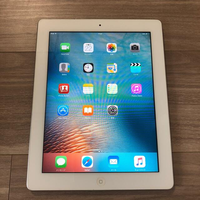 iPad iPad2 第2世代 16GB ホワイト WI-FI