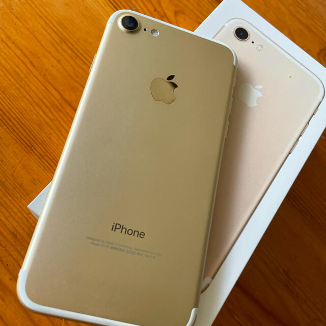 iPhone 7 SIMフリー 32GB ゴールド 8