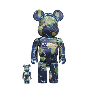 メディコムトイ(MEDICOM TOY)のEARTH BE@RBRICK 100％ & 400％(その他)