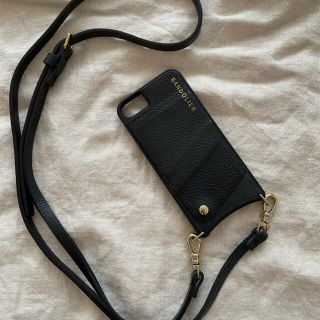 iPhone se ケース　BANDLIER ストラップ(iPhoneケース)