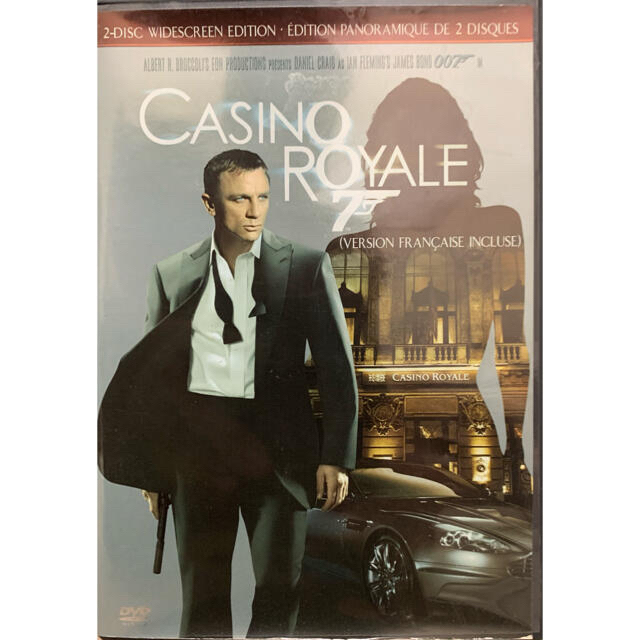 SONY(ソニー)の海外版 007 カジノロワイヤル DVD 特典CD付き 【再生方法注意】 エンタメ/ホビーのDVD/ブルーレイ(外国映画)の商品写真