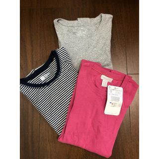 ザラ(ZARA)の新品あり　半袖Tシャツ3枚セット ZARAピンク×GAP×無印良品(Tシャツ(半袖/袖なし))