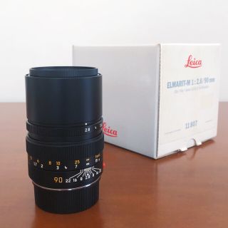 ライカ(LEICA)の【美品】Leica エルマリート-M 90mm F2.8 ブラック(レンズ(単焦点))