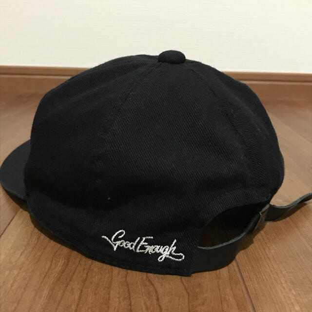 GOODENOUGH(グッドイナフ)のGOODENOUGH グッドイナフ GE cap ブラック  メンズの帽子(キャップ)の商品写真