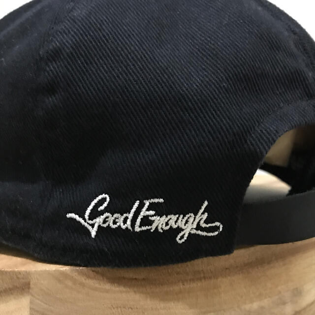 GOODENOUGH(グッドイナフ)のGOODENOUGH グッドイナフ GE cap ブラック  メンズの帽子(キャップ)の商品写真