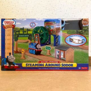 フィッシャープライス(Fisher-Price)のトーマス　木製レール　THOMAS steaming around sodor(電車のおもちゃ/車)