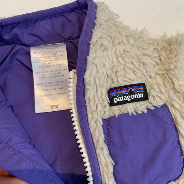 patagonia(パタゴニア)の [パタゴニア/Patagonia]ベビーレトロXジャケット パープル 12Ｍ キッズ/ベビー/マタニティのベビー服(~85cm)(ジャケット/コート)の商品写真