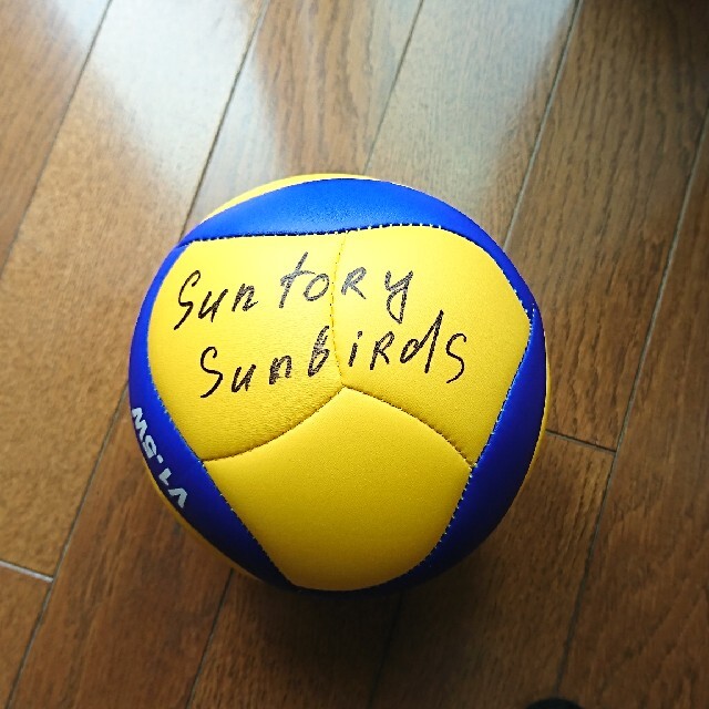 Vリーグ サインボール サントリーサンバーズの通販 by きょろ's shop Vリーグ サインボール サントリーサンバーズの通販 by きょろ's shop