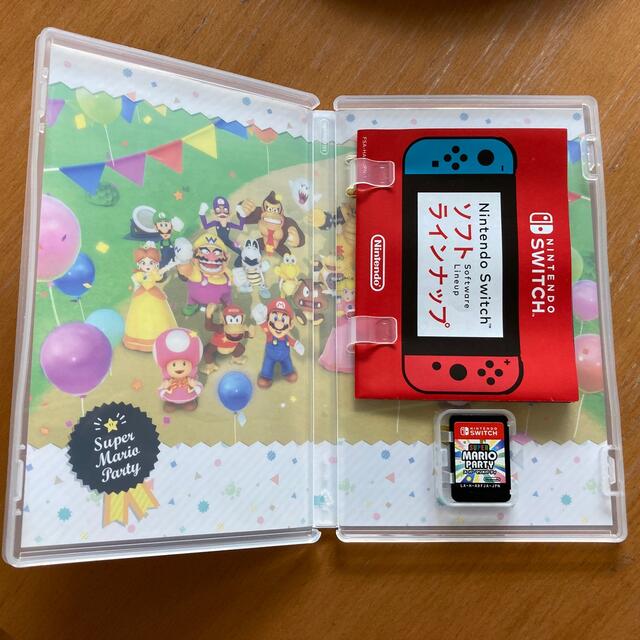 Nintendo Switch(ニンテンドースイッチ)の【Mさん専用】スーパー マリオパーティ Switchソフト エンタメ/ホビーのゲームソフト/ゲーム機本体(家庭用ゲームソフト)の商品写真