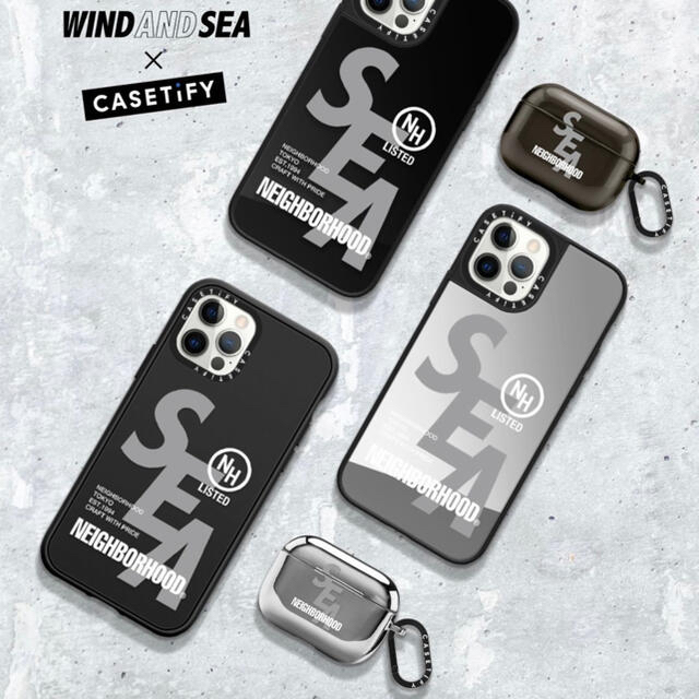 NEIGHBORHOOD® × WIND AND SEA × CASETiFY スマホ/家電/カメラのスマホアクセサリー(iPhoneケース)の商品写真