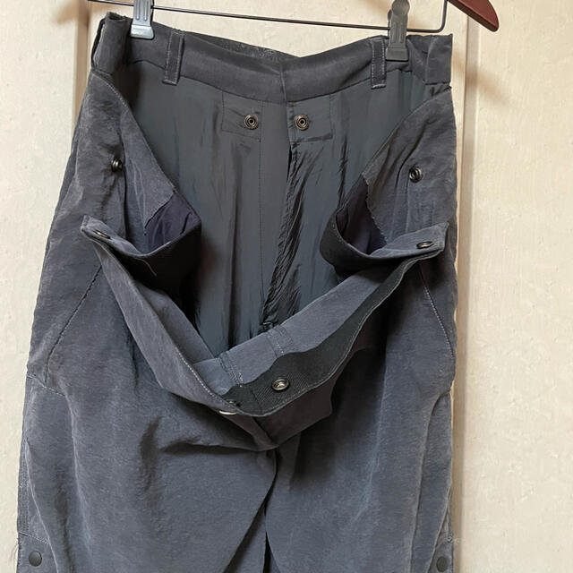 スラックス20SS LEH Sailor Wide Wrapping Pants 墨染