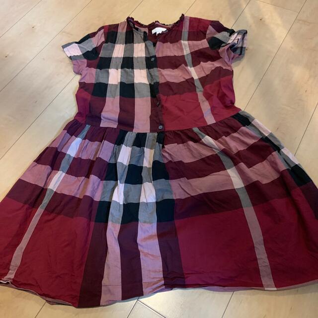 BURBERRY(バーバリー)のバーバリー　ワンピース キッズ/ベビー/マタニティのキッズ服女の子用(90cm~)(ワンピース)の商品写真