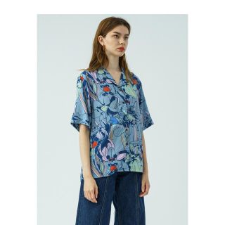 マウジー(moussy)の【中古】MOUSSY ディズニーコラボ シャツ(シャツ/ブラウス(半袖/袖なし))