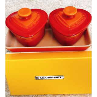 ルクルーゼ(LE CREUSET)の【未使用】LE CREUSET  プチラムカンダムールセット(食器)