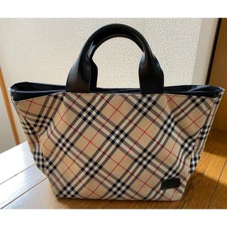 バーバリーブルーレーベル(BURBERRY BLUE LABEL)のBURBERRY BLUE LABEL☆チェック柄トートバッグ(トートバッグ)