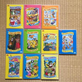 ディズニー(Disney)の【美品】DWE Zippy DVD 10枚(知育玩具)