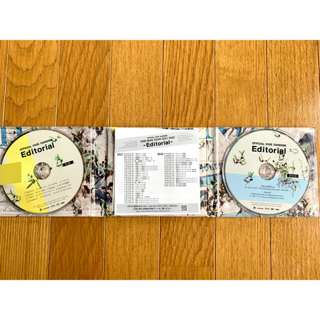 Editorial（DVD付） エンタメ/ホビーのCD(ポップス/ロック(邦楽))の商品写真