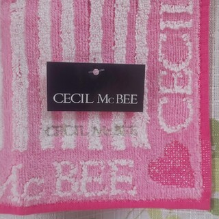 セシルマクビー(CECIL McBEE)の新品未使用  CECIL McBEE ミニタオル(タオル/バス用品)