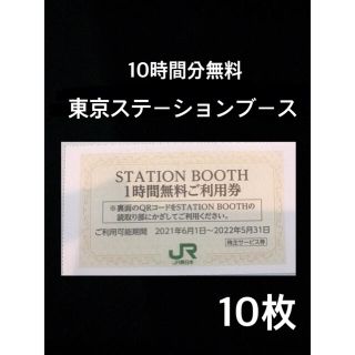 ジェイアール(JR)のステーションブース割引券10枚(その他)