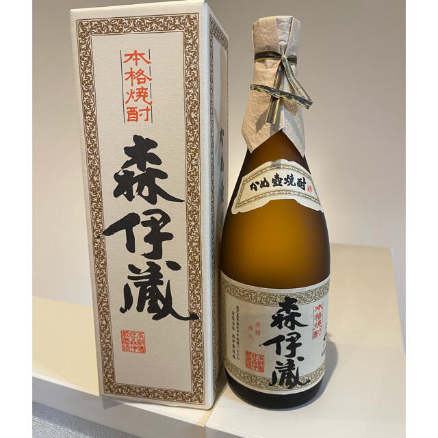 森伊蔵　芋焼酎一本あたりの容量720 ml4本セット。