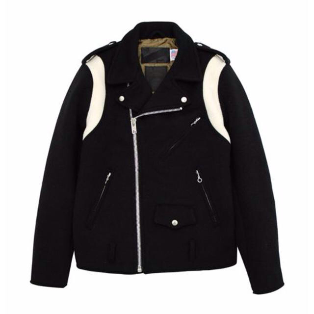 STUSSY STÜSSY x SCHOTT NYC 別注 ワンスターライダースジャケットの