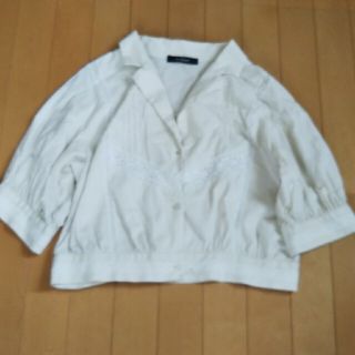 ダブルクローゼット(w closet)のw closet  半袖 ブラウス(シャツ/ブラウス(半袖/袖なし))