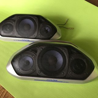 豊富な人気SALE 絶版 アルパイン最終型BOXスピーカー SBE-1330S