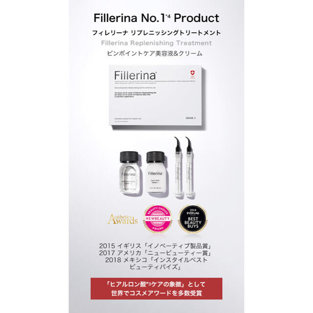 絶品 ⭐︎Fillerina フィレリーナトリートメント グレード1