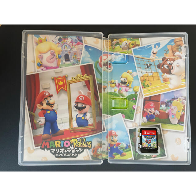 マリオ＋ラビッツ キングダムバトル Switch エンタメ/ホビーのゲームソフト/ゲーム機本体(家庭用ゲームソフト)の商品写真