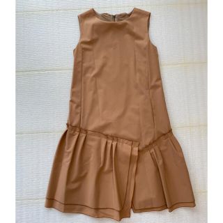 フォクシー(FOXEY)のほぼ未使用♡後ろリボン DM掲載♡洗えるストレッチ素材 ワンピース 38(ひざ丈ワンピース)