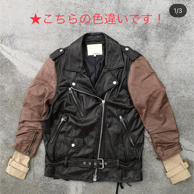 Maison Martin Margiela(マルタンマルジェラ)の【レア】3.1 Phillip Lim ライダースジャケット レディースのジャケット/アウター(ライダースジャケット)の商品写真