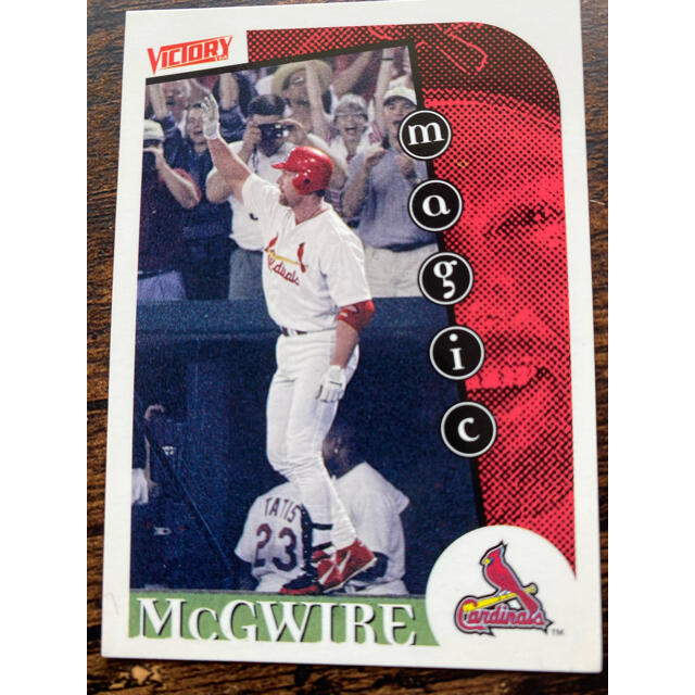 野球カード マーク.マグワイア選手（カージナルス）3枚カードセット