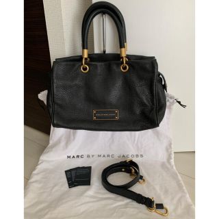 マークバイマークジェイコブス(MARC BY MARC JACOBS)のMARC BY MARC JACOBS★レザーハンドバッグ2way★美品(ハンドバッグ)