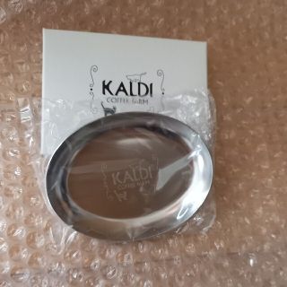 カルディ(KALDI)のカルディ　猫バックのティートレイ(食器)