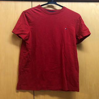トミーヒルフィガー(TOMMY HILFIGER)のTOMMYHILFIGER 赤色Tシャツ(Tシャツ(半袖/袖なし))