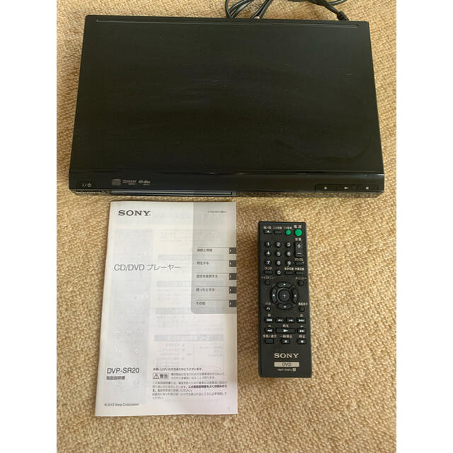 SONY(ソニー)のソニー DVDプレーヤー　SONY DVP-SR200P  スマホ/家電/カメラのテレビ/映像機器(DVDプレーヤー)の商品写真