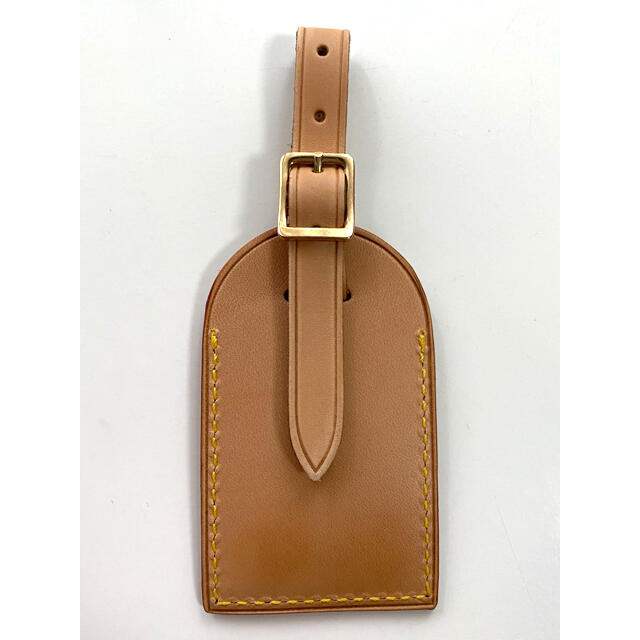 LOUIS VUITTON Vachetta Leather Luggage Tag 45981