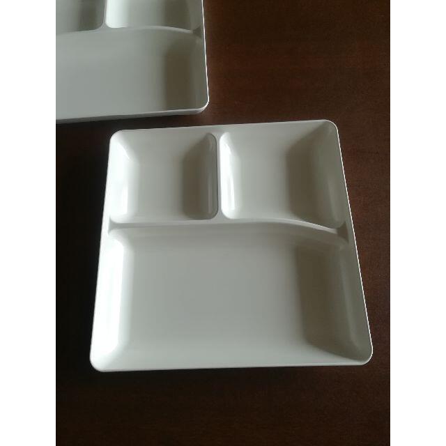 ニトリ(ニトリ)のランチプレート2枚 インテリア/住まい/日用品のキッチン/食器(食器)の商品写真