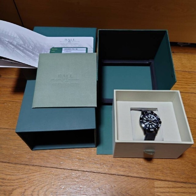 セール】 BALL - 超美品 BALL WATCH ストークマン DM3090A-P4J-BK