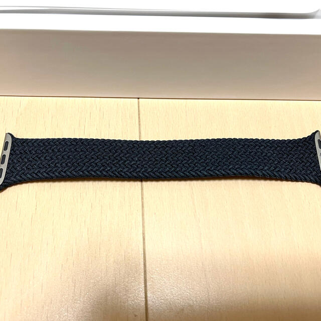 Apple Watch 純正 ブレイデッドソロループ チャコール