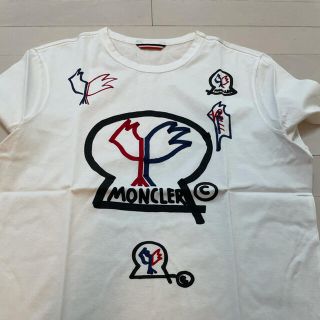 モンクレール(MONCLER)のモンクレール　Tシャツ　M  美品　最終値引き(Tシャツ/カットソー(半袖/袖なし))