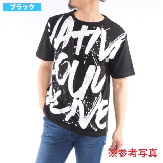 Skkone Collection(スコーネコレクション)の新品　Ｍ　ブラック　半袖Tシャツ　大胆ロゴプリント メンズのトップス(Tシャツ/カットソー(半袖/袖なし))の商品写真