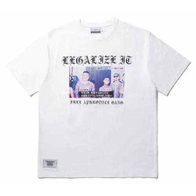 WACKO MARIA(ワコマリア)の舐達麻　逮捕 メンズのトップス(Tシャツ/カットソー(半袖/袖なし))の商品写真